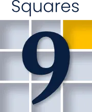 Squares 9 logo